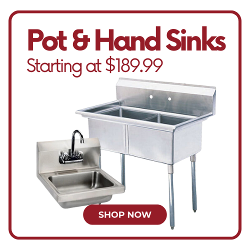Pot & Hand Sinks. Starting at $349. Starting at $189.99. Shop now.