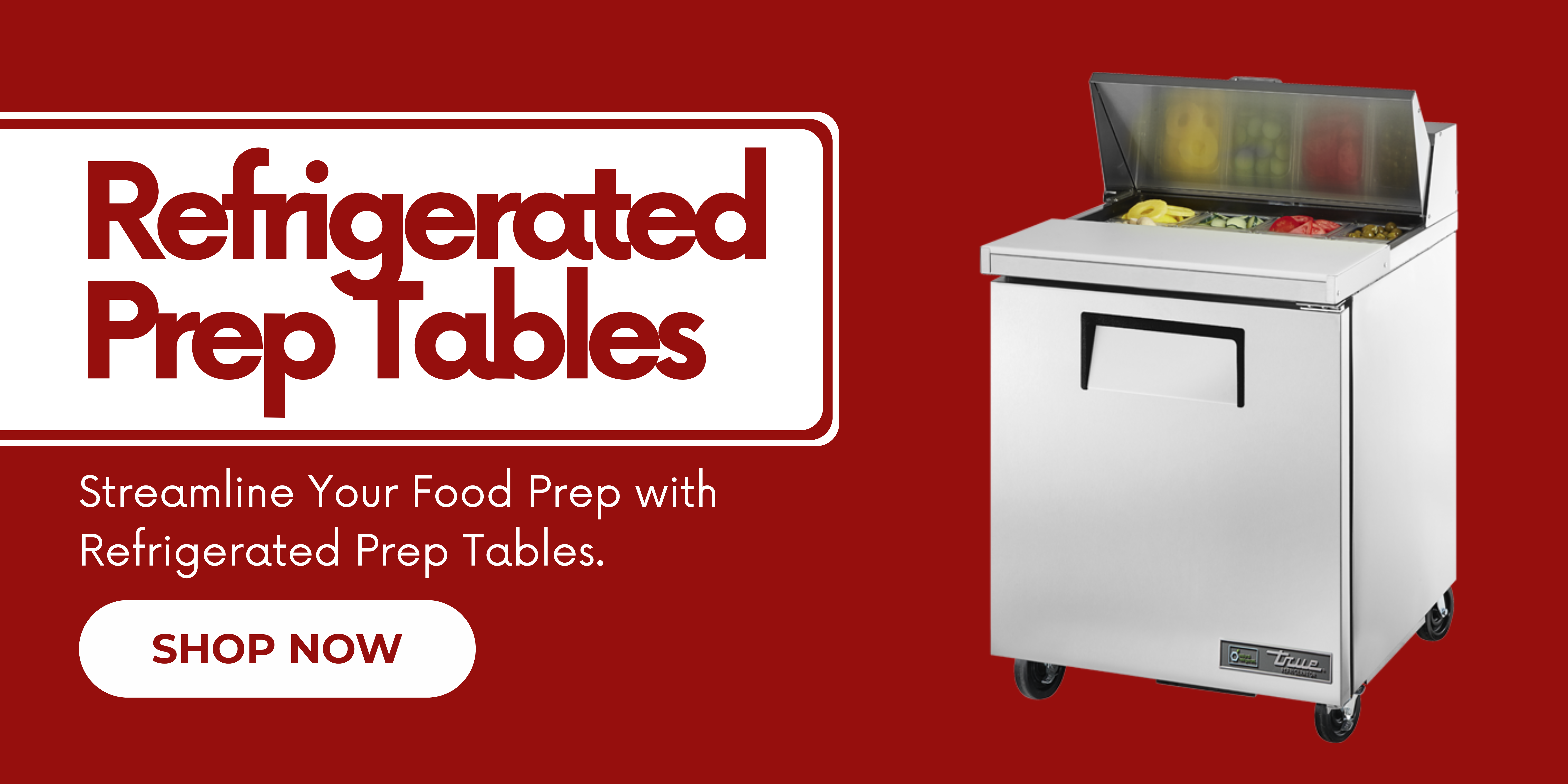 Refrigerated Prep Tables. Streamline Your Food Prep with Refrigerated Prep Tables. Shop now.